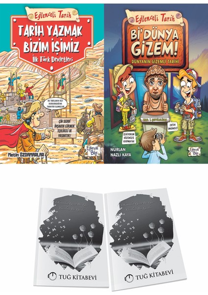 Tarih Yazmak Bizim Işimiz Ilk Türk Devletleri ve Bi Dünya Gizem Dünyanın Gizem Li Tarihi + Hediyeli