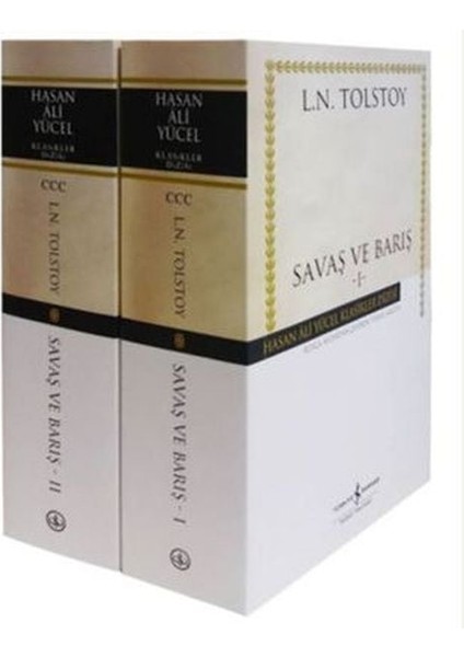 Savaş ve Barış - Hasan Ali Yücel Klasikleri (2 Cilt Takım)
