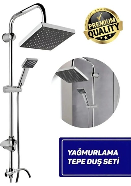 Robot Yağmurlama Tepe Duş Başlığı Seti