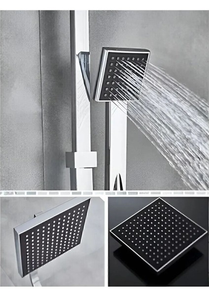 Robot Yağmurlama Tepe Duş Başlığı Seti modelleri