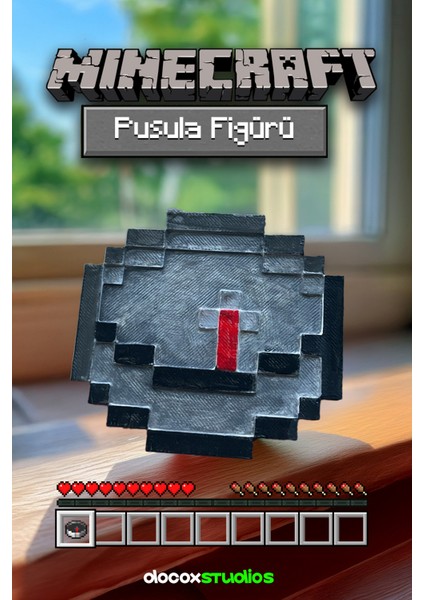 Minecraft Pusula Figürü