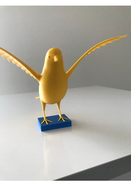 3D Dekorasyon Kanarya Figürü modelleri