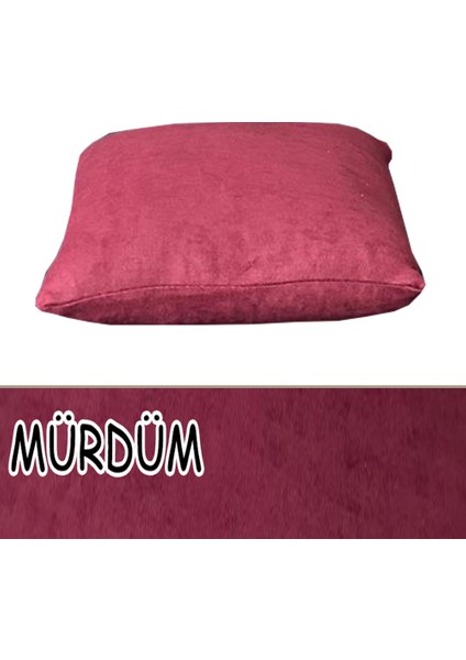 Süet Detaylı Angora Kumaş 4 Adet Kirlent Kılıfı fırsatları