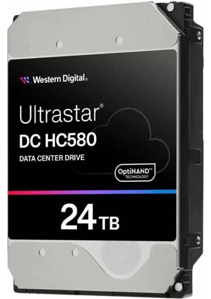 Ultrastar, WUH722424ALE6L4, 3.5", 24TB, 512MB, 7200 Rpm, 7/24 Enterprise, Data Center-Güvenlik-Nas-Server, HDD (Dc HC580) (0F62796) (Türkiye Distribütörü Garantili)
