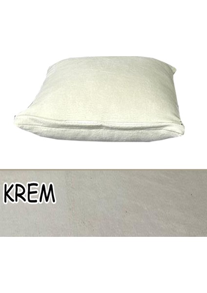 Süet Detaylı Angora Kumaş 4 Adet Kirlent Kılıfı fırsatları