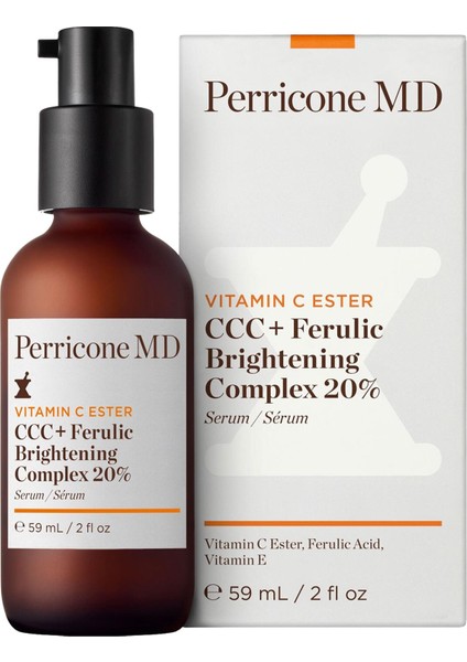 Vitamin C Ester Ccc+ Ferulic Brightening Complex 20% Yüz Serumu 59ML