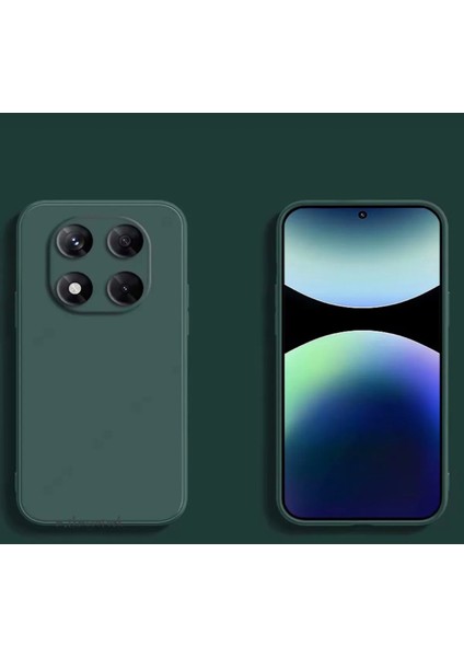 Xiaomi Redmi Note 14 Pro Plus Kılıf Lansman Kamera Korumalı Içi Kadife Yumuşak Renkli Süet Silikon