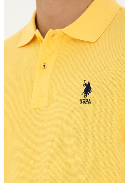 Erkek Sarı Tişört Basic 50279613-VR044