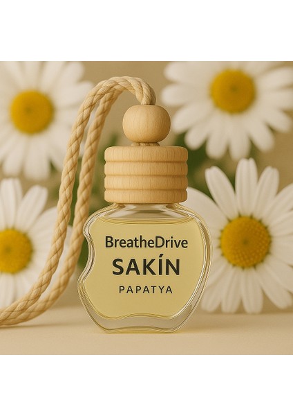 Sakin – Papatya - Hipoalerjenik Duygu Odaklı Oto Kokusu - Astim ve Allerji Dostu