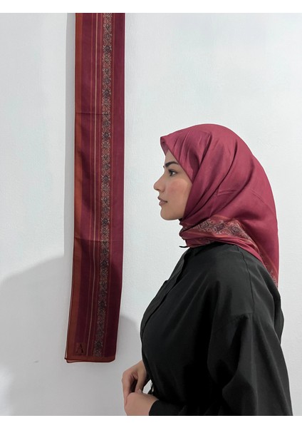 Soft Pamuk Etnik Düz Eşarp Fuşya Renk fiyatları