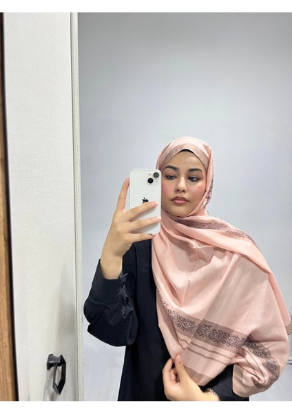 Etnik Düz Bej Renk Soft Pamuk Şal fiyatları