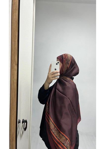 Etnik Düz Bordo Renk Şal fiyatları