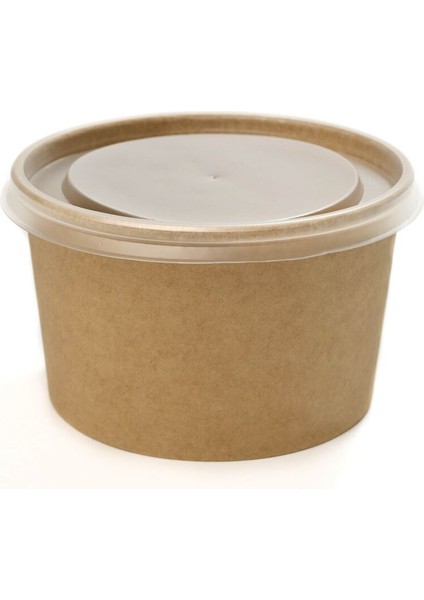 Karton Kraft Çorba Kasesi 16 Oz 50 Adet fiyatları