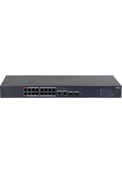 CS4218-16ET-190, 16PORT, Megabit, Poe 190W, 2 Port Sfp Gigabit Combo, Cloud Yönetilebilir, Switch