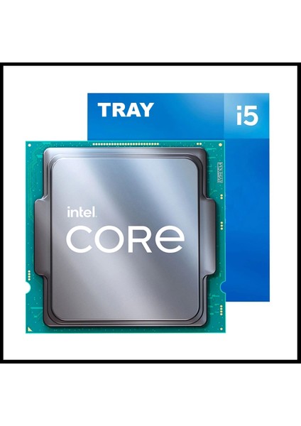 İ5-11400F 6 Core, 2.6ghz, 12MB, 65W, LGA1200, 11.nesil, Tray, (Dahili Grafik Yok, Fan Yok)