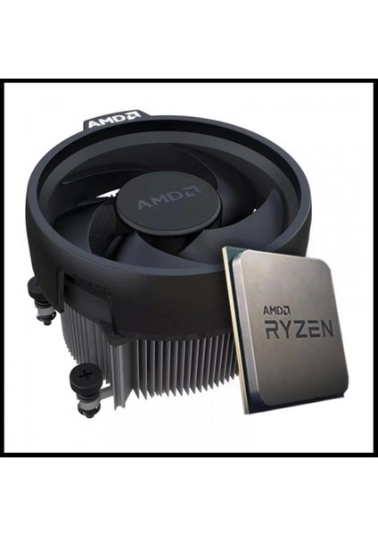 Ryzen 5 5500GT 6 Core, 3,60-4.40GHZ, 19MB Cache, 45-65W, Radeon Grafikleri, Wraith Stealth Fan, Am4 Soket, Mpk, (Dahili Grafik Var, Fan Var)