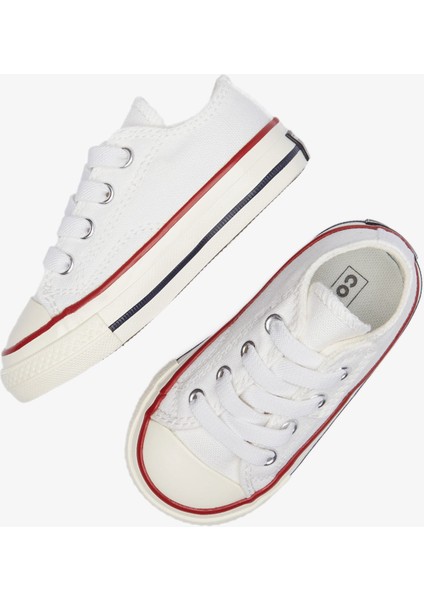 Chuck 70 1V Vintage Canvas Çocuk Beyaz Günlük SNEAKER.102 modelleri