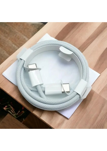 Xiaomi-Oppo-Redmi-Huawei-Apple iPhone (15-16) Uyumlu 60W Hasır Şarj Kablosu indirimleri