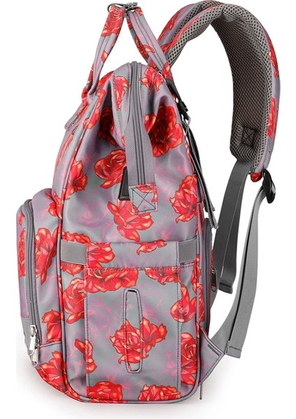 MR8703_21 Supermom Anne Bebek Çok Fonksiyonlu Pembe Sırt Çantası fırsatları