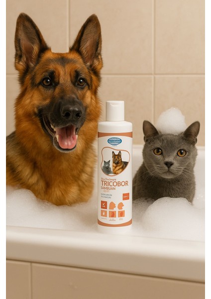 Biyo-Dermacure Tricobor Kedi ve Köpekler Için Deri Bakım Şampuanı 250 ml fiyatları
