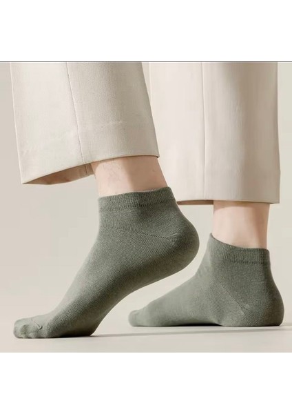 10 Çift Ekonomik Paket Unısex Patik Çorap Set modelleri