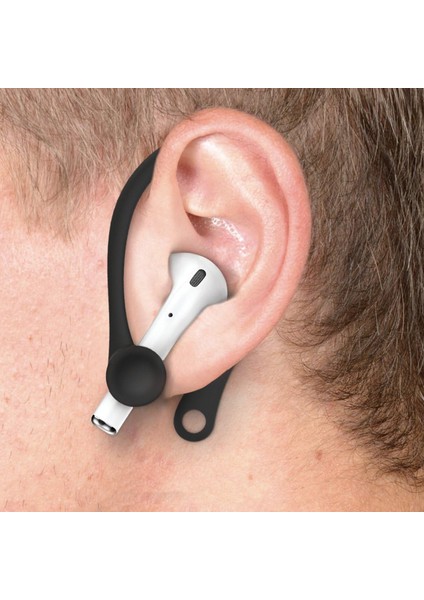 Airpods 4 3 2 1 Pro Pro 2 Uyumlu Silikon Kulaklık Tutucu Kulak Askısı Düşmeyi Önleyici fırsatları