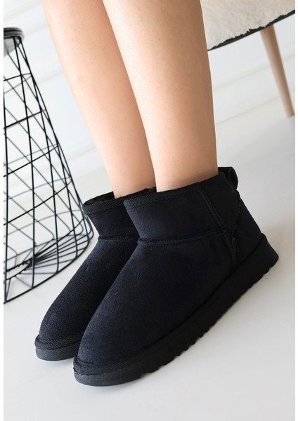 Elsa Siyah Süet Bot modelleri