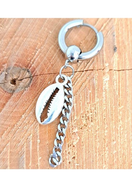 Çelik Figürlü Unisex Küpe fiyatları