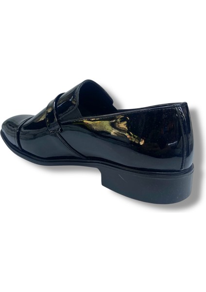 Erkek Özel Günler Günlük Kullanım Takım Elbise Altı Bağcıksız Rugan Klasik Ayakkabı indirimleri