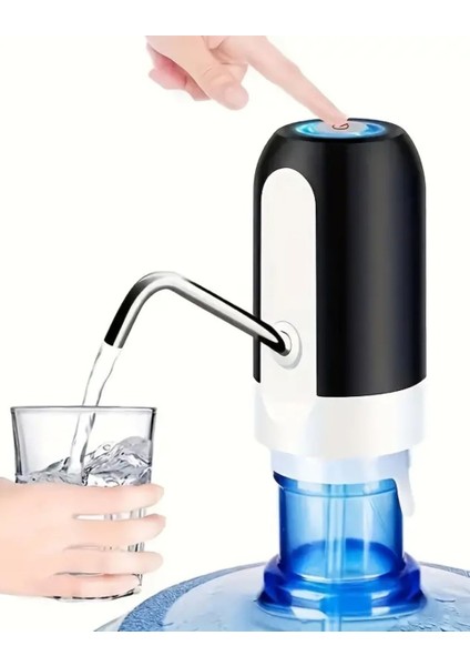 USB Şarj Edilebilir Otomatik Su Sebili Pompası Kamp ve Ev Kullanımı Için Dokunmatik Damacana Pompası modelleri