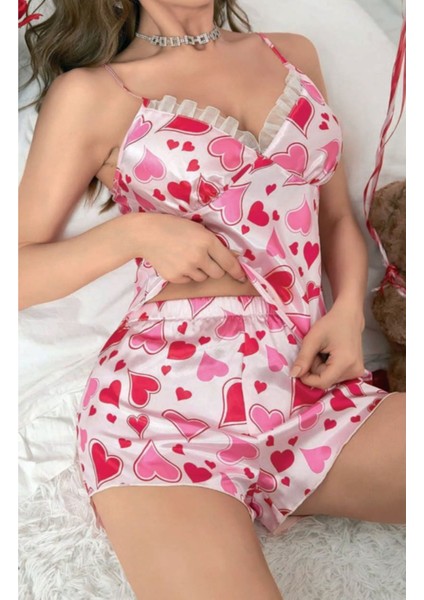 Iç Giyim Night Light Desenli Gecelik