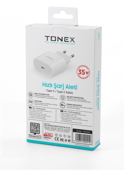 35W 16 Pro Max Hızlı Şarj Aleti modelleri