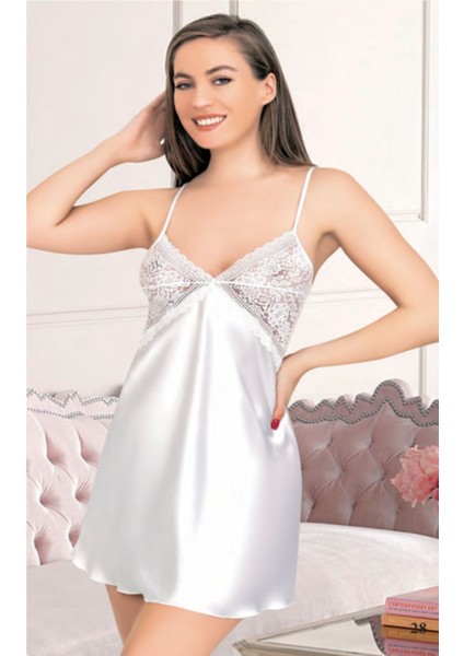 Iç Giyim Miss Laris Ince Askılı Şık Saten Gecelik fiyatları