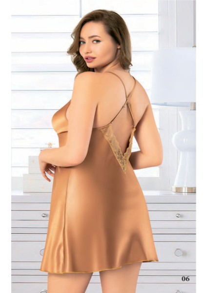 Iç Giyim Miss Laris Saten Büyük Beden Gecelik fiyatları