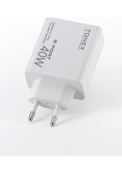 Tonex 40W Typ-C Çift Çıkışlı Şarj Aleti indirimleri