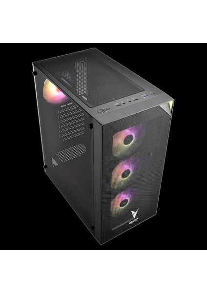 VG3400S Mid Tower, Siyah, Temperli Cam, Rgb, Atx Gamıng Kasa (Psu Yok) modelleri