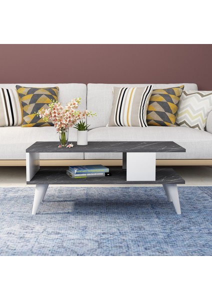 SPA001FB- Ayla Orta Sehpa Royalmermer-Beyaz modelleri