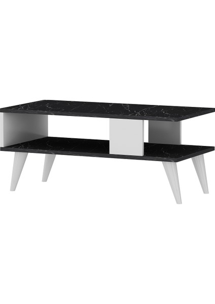 SPA001FB- Ayla Orta Sehpa Royalmermer-Beyaz