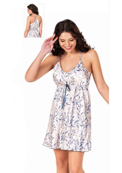 Iç Giyim Moongirl Saten Kısa Gecelik