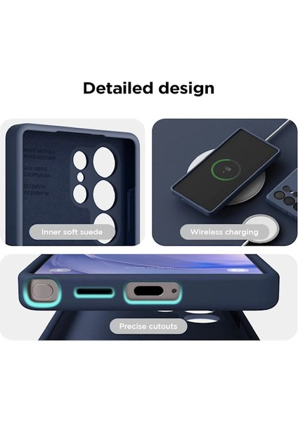 Samsung S25 Ultra Uyumlu Içi Süet A+ Class Premium Lansman Kılıflar modelleri