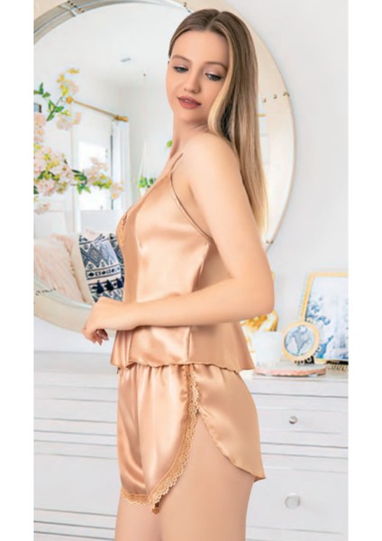 Iç Giyim Miss Laris Saten Şortlu Gecelik Takım fiyatları