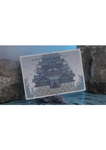 Urashima Tarou (Blue) Origami Premium Oyun Kağıdı Kartı Iskambil Kartları Destesi fırsatları
