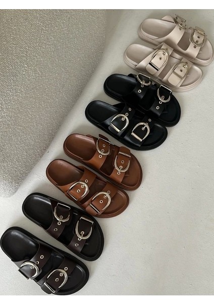 Samira Kadın Terlik Siyah – Kaymaz Taban, Yazlık ve Rahat Ortopedik Model fiyatları