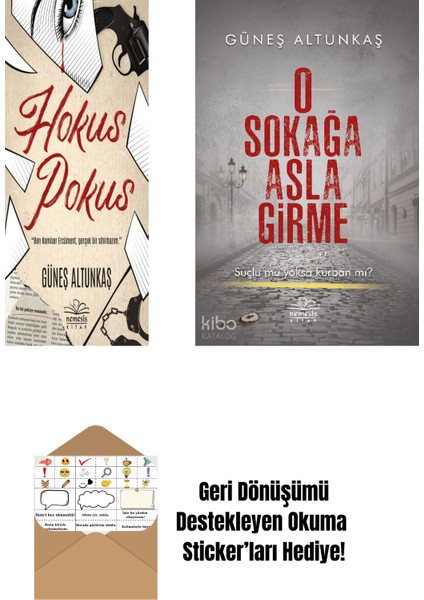 Güneş Altunkaş 2 Kitap Seti + Okuma Sticker'ları