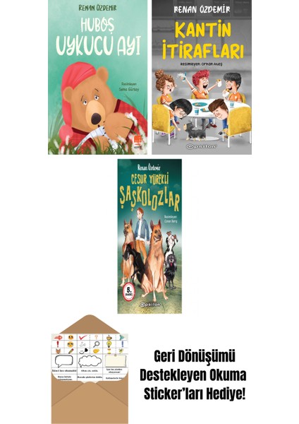 Renan Özdemir 3 Kitap Seti + Okuma Sticker'ları