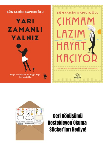 Bünyamin Kapıcıoğlu 2 Kitap Seti + Okuma Sticker'ları