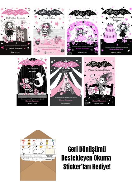 Harriet Muncaster 7 Kitap Seti + Okuma Sticker'ları