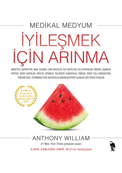 Anthony William 5 Kitap Seti + Okuma Sticker'ları modelleri
