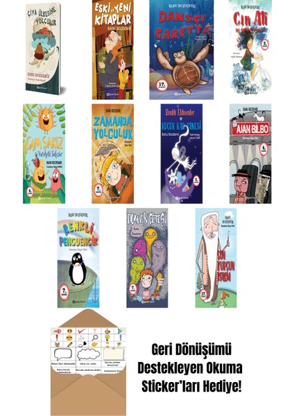 Banu Bozdemir 11 Kitap Seti + Okuma Sticker'ları