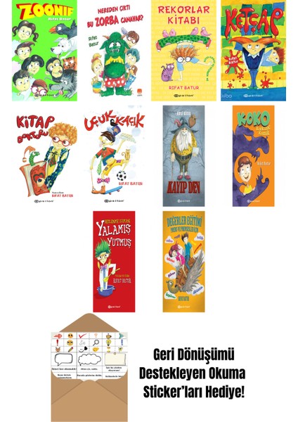 Richard Bach 3 Kitap Seti + Okuma Sticker'ları